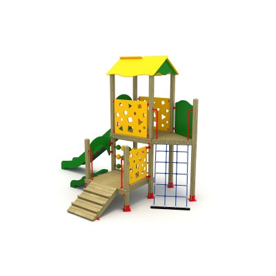 65 A Standard Wooden Playground